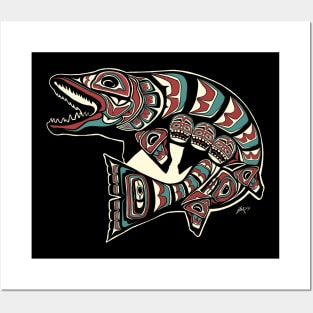 Alaskan Muskie Fish Posters and Art